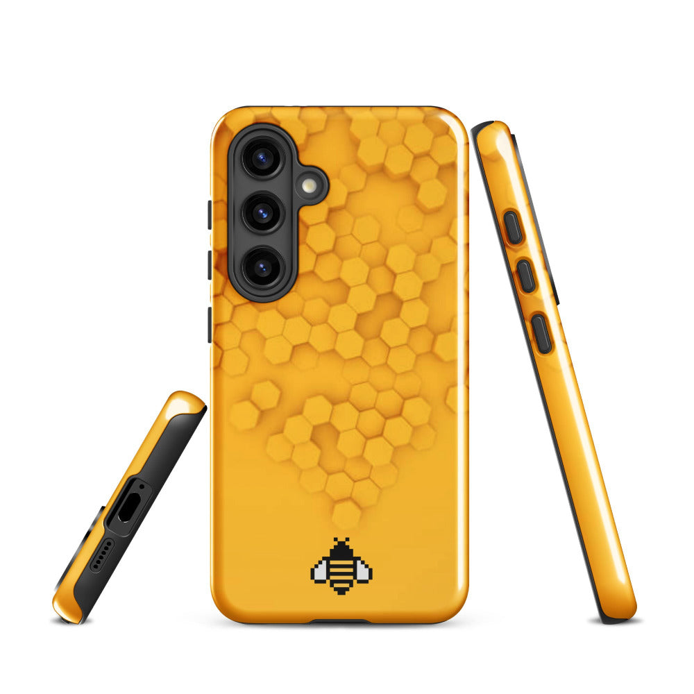 Honeycomb Tough Case for Samsung Galaxy S24 - Glossy Finish - https://ascensionemporium.net